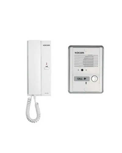 Комплект аудіодомофона Kocom KDP-601A + MS2D