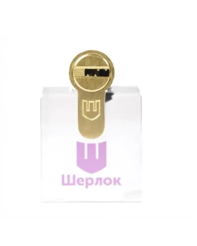 Циліндр  Sherlock NK для замка ключ-ключ (золото)