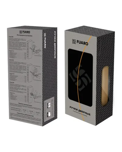Дверна ручка Fuaro INTRO RM AB / GP-7