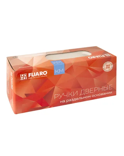 Дверна ручка Fuaro ROCK KM SN / CP-3