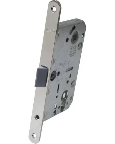 AGB B011035006 Механізм Mediana Evolution під циліндр для міжкімнатних дверей нікель 85мм