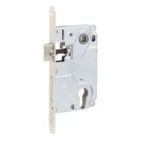 Механізм для міжкімнатних дверей AGB Centr B010255006, нікель, 85мм