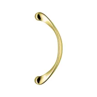 Ручка тягне Colombo Design (Італійськи ручки) Flesso CB16Z / A zirconium gold HPS