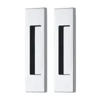 Ручка на розсувні двері Colombo Design (Італійськи ручки) ID 411 хром