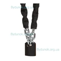 Замок-ланцюг Tokoz Moto PLUTO 50 Black 3KEY ТК9 М 200СМ