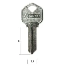 Виготовлення ключів KWI-1 (дублікат ключа)