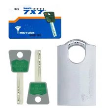 Замок висячий MUL-T-LOCK 7x7 G55P 0767 2KEY 10мм