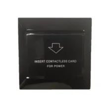 Енергозберігаючий кишеню для готелів SEVEN LOCK P-7751 black