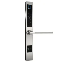 Розумний біометричний замок SEVEN LOCK SL-7732BF silver