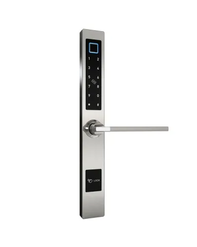 Розумний біометричний замок SEVEN LOCK SL-7732BF silver