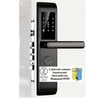 Розумний замок SEVEN LOCK SL-7740B black