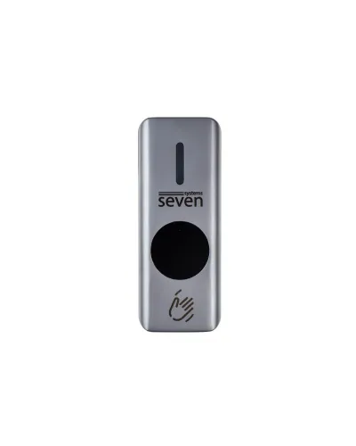 Кнопка виходу безконтактна металева вулична накладна SEVEN K-7497NDW