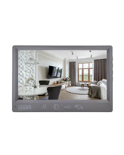 Домофон SEVEN DP-7571 FHD grey