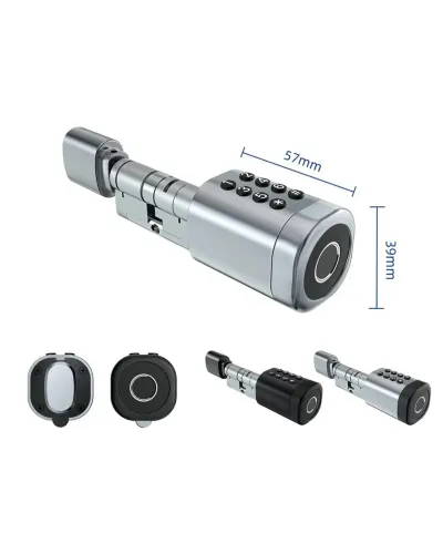 PES Cylinder Silver 35х35 мм кодовый смарт-цилиндр для замка