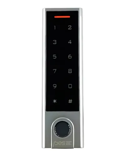 PES KeyPad slim биометрический контроллер доступа серый