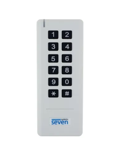 Бездротова клавіатура з вбудованим зчитувачем SEVEN LOCK SK-7712w