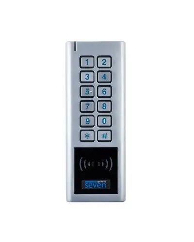 Бездротова клавіатура з вбудованим зчитувачем SEVEN LOCK SK-7713