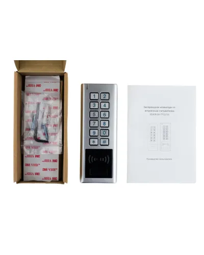 Бездротова клавіатура з вбудованим зчитувачем SEVEN LOCK SK-7713