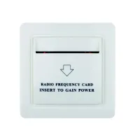 Енергозберігаючий кишеню для готелів SEVEN LOCK P-7751 white
