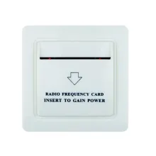 Енергозберігаючий кишеню для готелів SEVEN LOCK P-7751 white