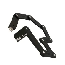 Замок-ланцюг VIRO MOTO BLACK MAMBA BLACK 70 см 3KEY (велозамок, мотозамок)