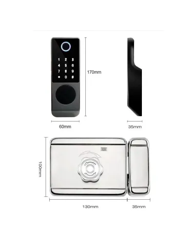 Розумний замок SEVEN LOCK SL-7770BF