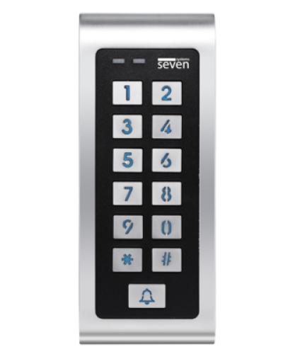 Кодова клавіатура SEVEN CR-7475 Wi-Fi EM Контролер + Зчитувач (IP67)