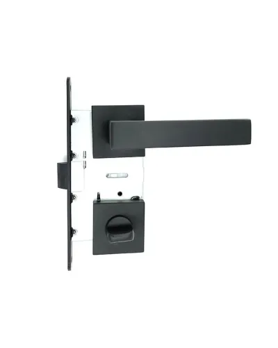 Дверні ручки під фіксацію TRION FLASH 49 Black ЦАМ
