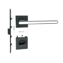 Дверні ручки під фіксацію TRION RADIANT 49 Black + white ЦАМ