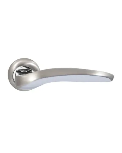 Дверна ручка Comit Grand R59, Chrome / Matte Nickel, Square 130 мм