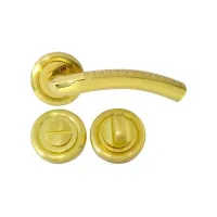Дверна ручка Comit Z-0009 Matte Brass / Angry R VZH