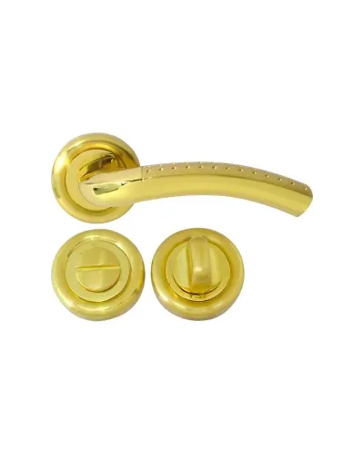 Дверна ручка Comit Z-0009 Matte Brass / Angry R VZH